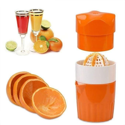 Manual Juicer Machine with Strainer and Container