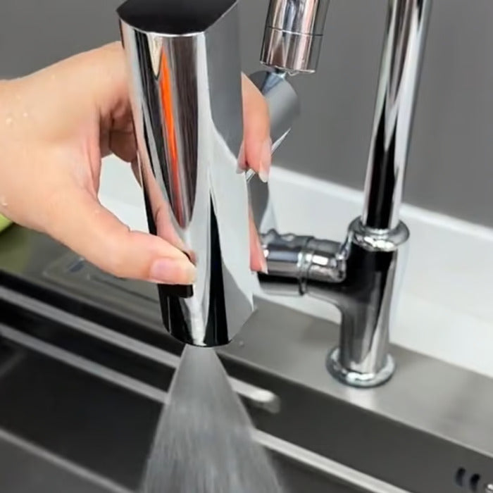 3 in 1 360° Waterfall Kitchen Faucet, Touch Faucet, Extender for Kitchen Sink