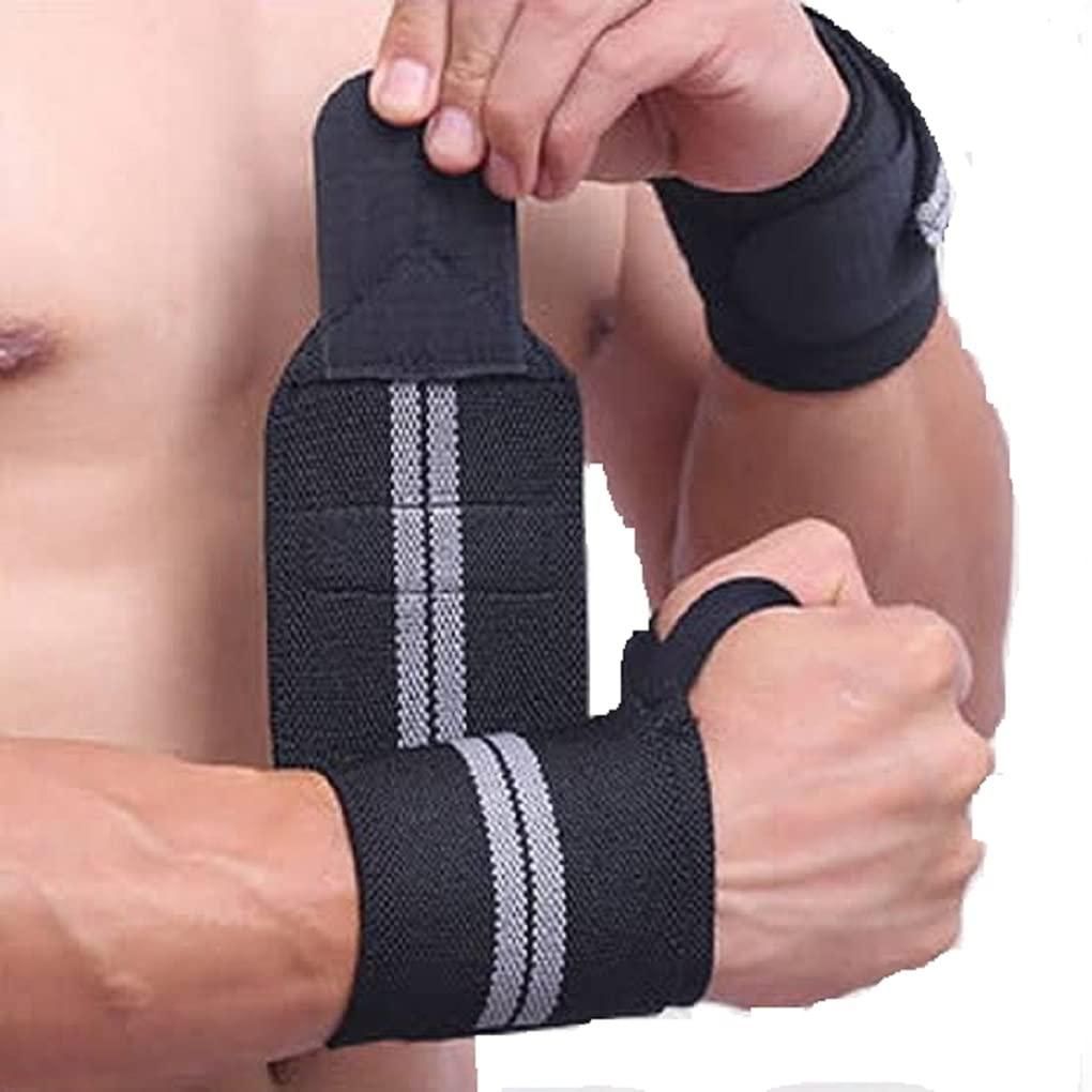 Wrist Band Straps With Thumb Loop For Gym (Pack of 1)